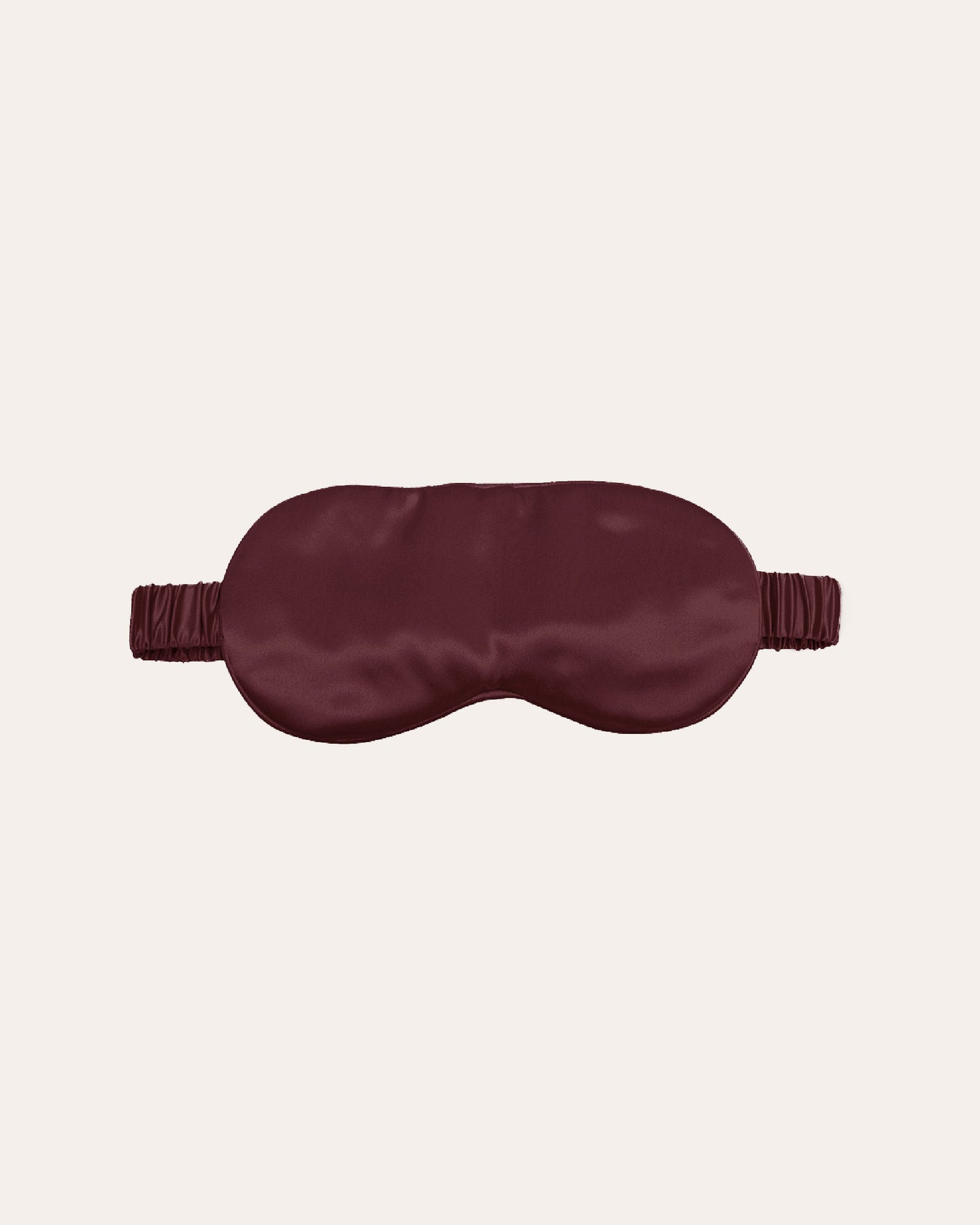 Zijden Slaapmasker van Silky Family Slaapmasker in het bordeaux
