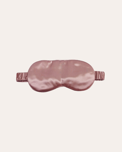 Zijden Slaapmasker van Silky Family Slaapmasker in het roze
