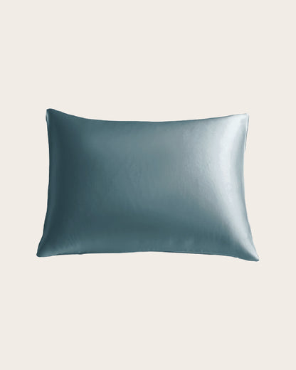 Luxe 100% Moerbei Zijden Kussenslopen van Silky Family in de kleur blauw maat 60x70cm