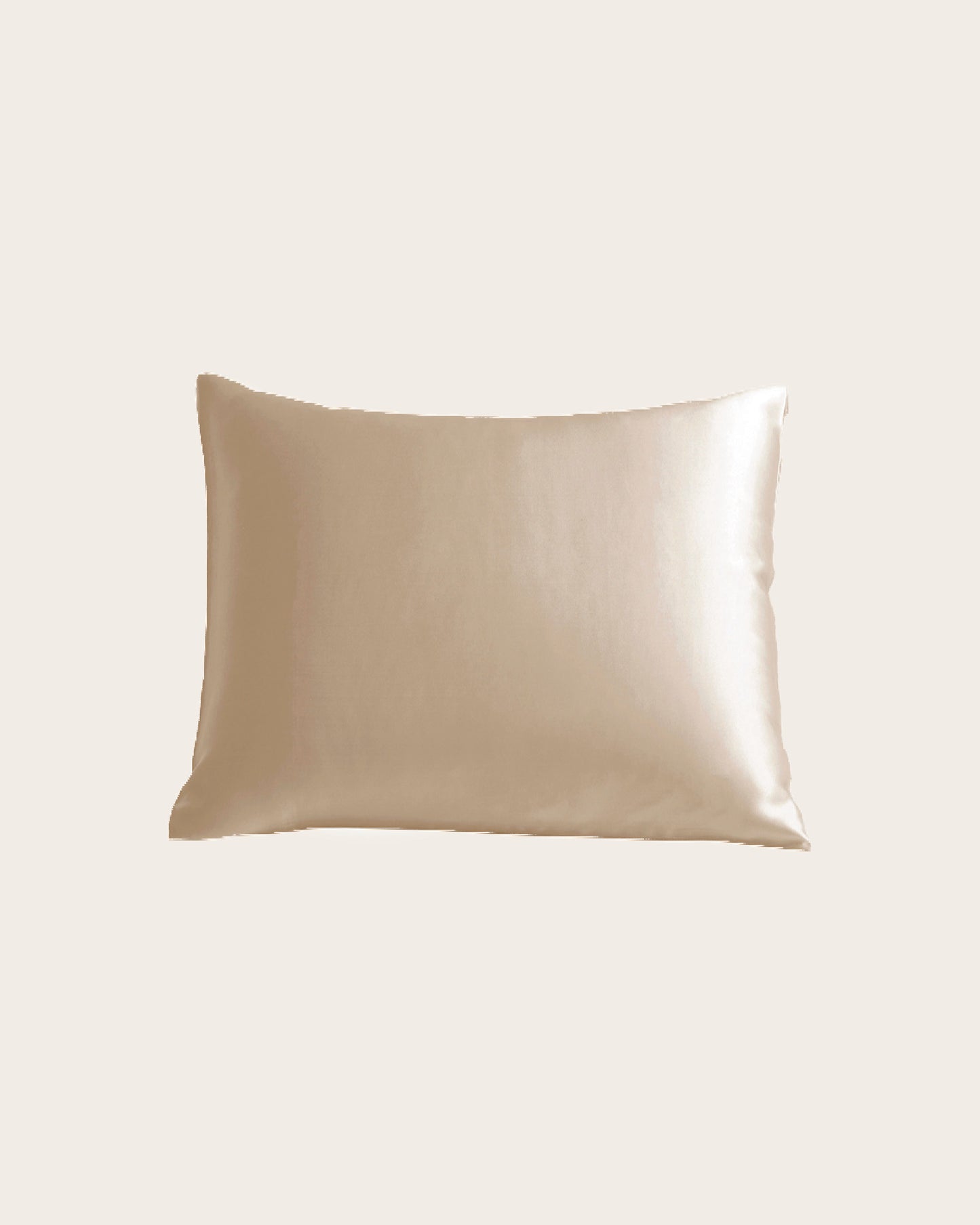 Luxe 100% Moerbei Zijden Kussenslopen van Silky Family in de kleur creme maat 50x60cm