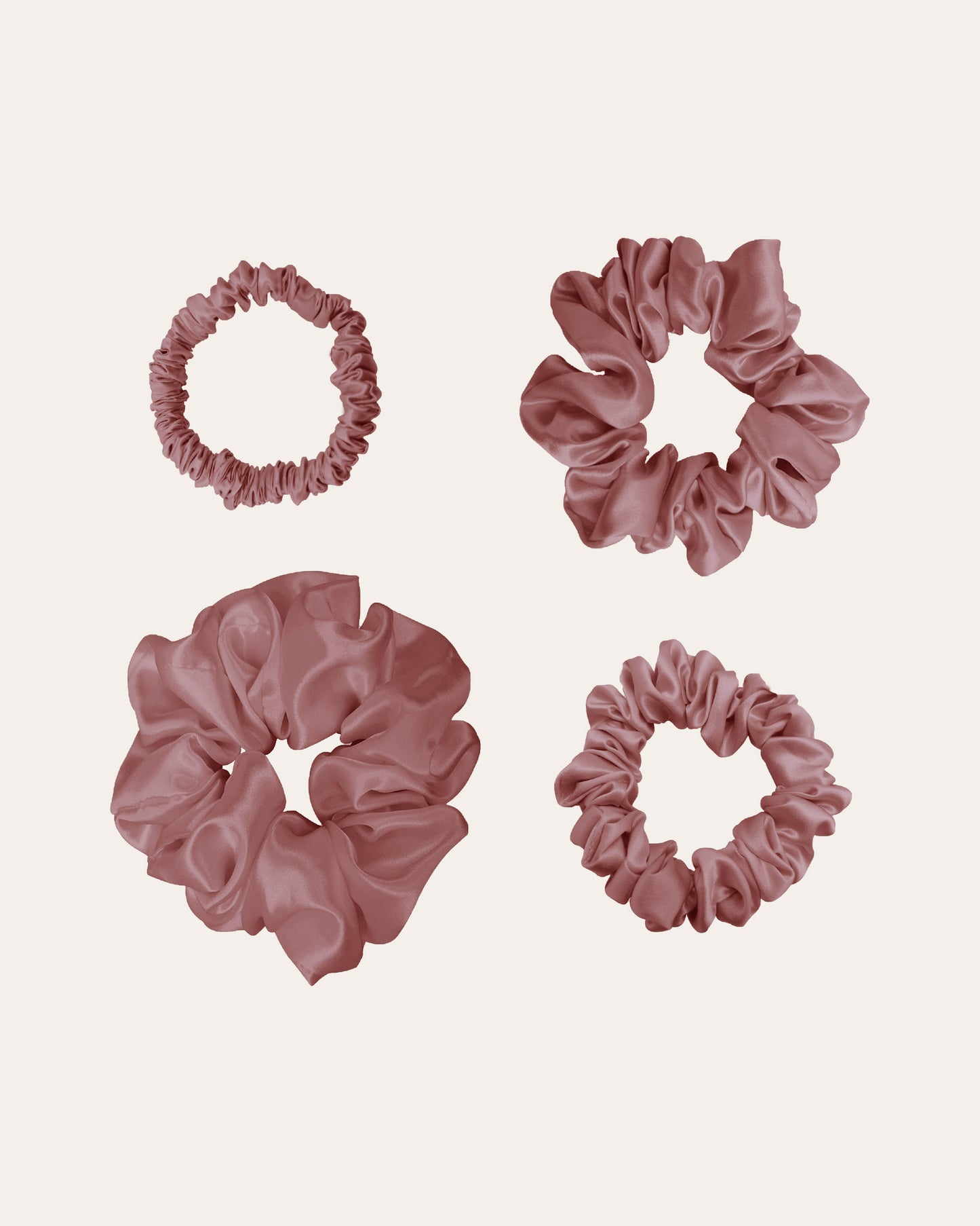 Zijden Scrunchies Roze