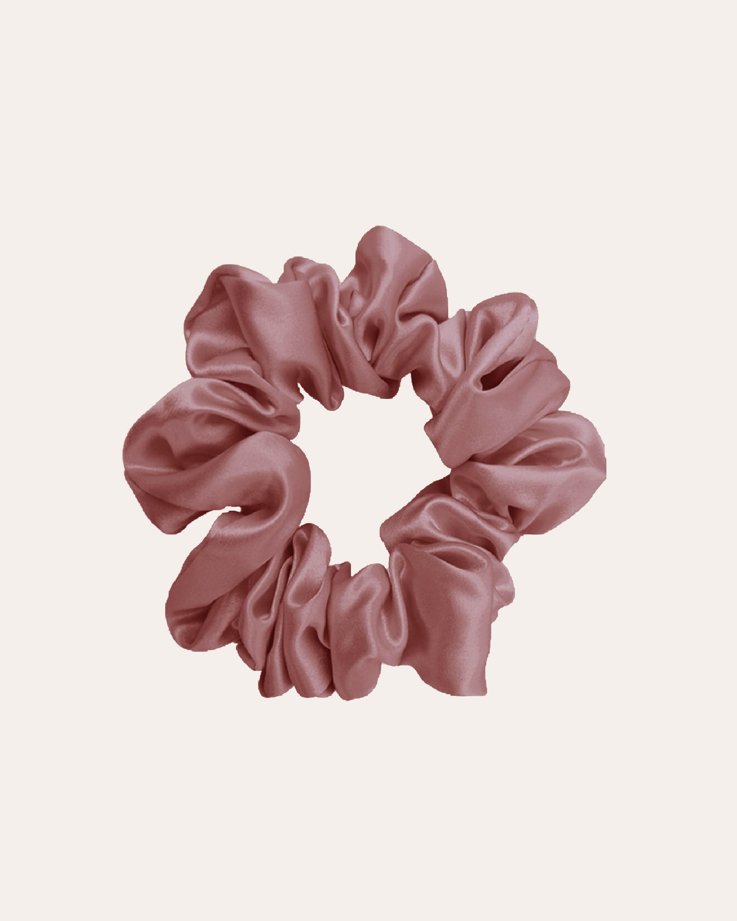 Luxe 100% moerbei Zijden Scrunchie medium in het roze